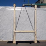 Honed White Carrara Marmer